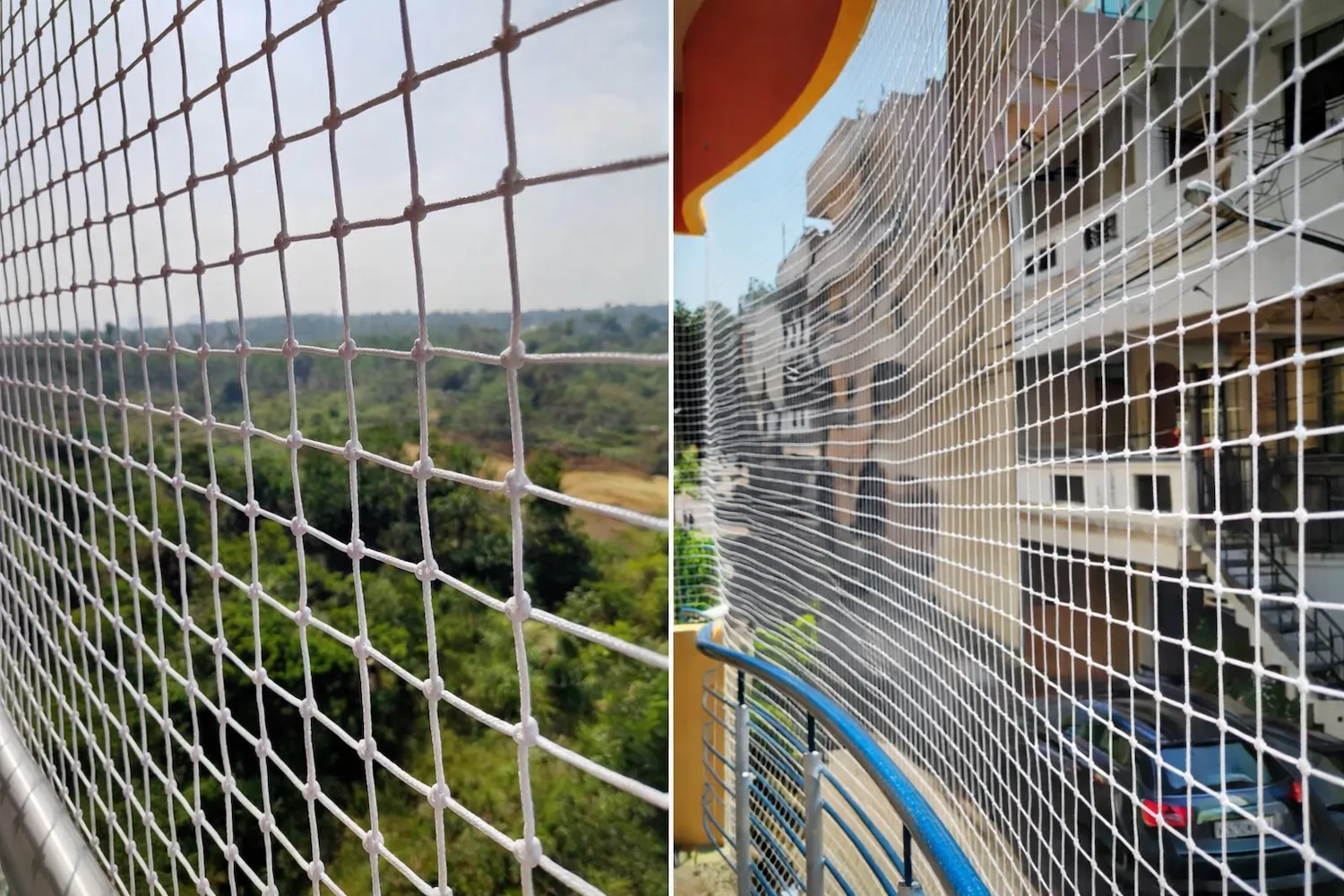 Balcony safety nets installation in Hyderabad